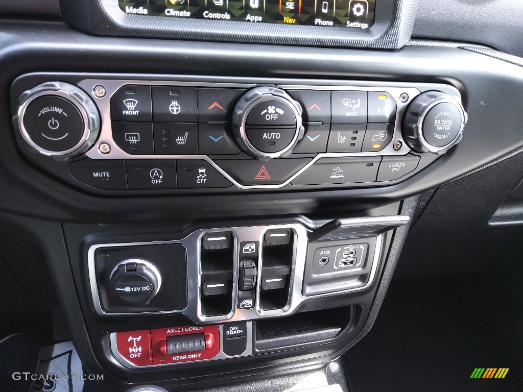 2022 Jeep Gladiator Mojave 4x4 Controls Photo #144080822