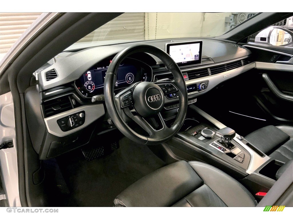 Black Interior 2018 Audi A5 Sportback Prestige quattro Photo #144080945