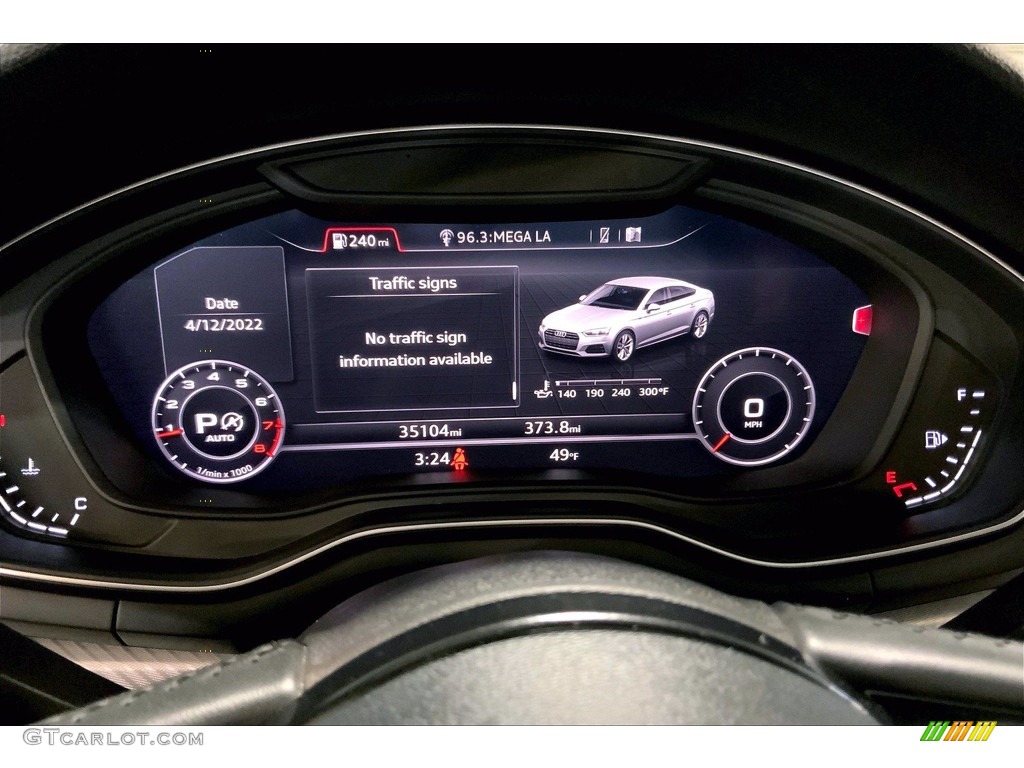 2018 Audi A5 Sportback Prestige quattro Gauges Photo #144081095