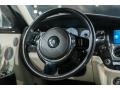 2013 Rolls-Royce Ghost Creme Light Interior Steering Wheel Photo