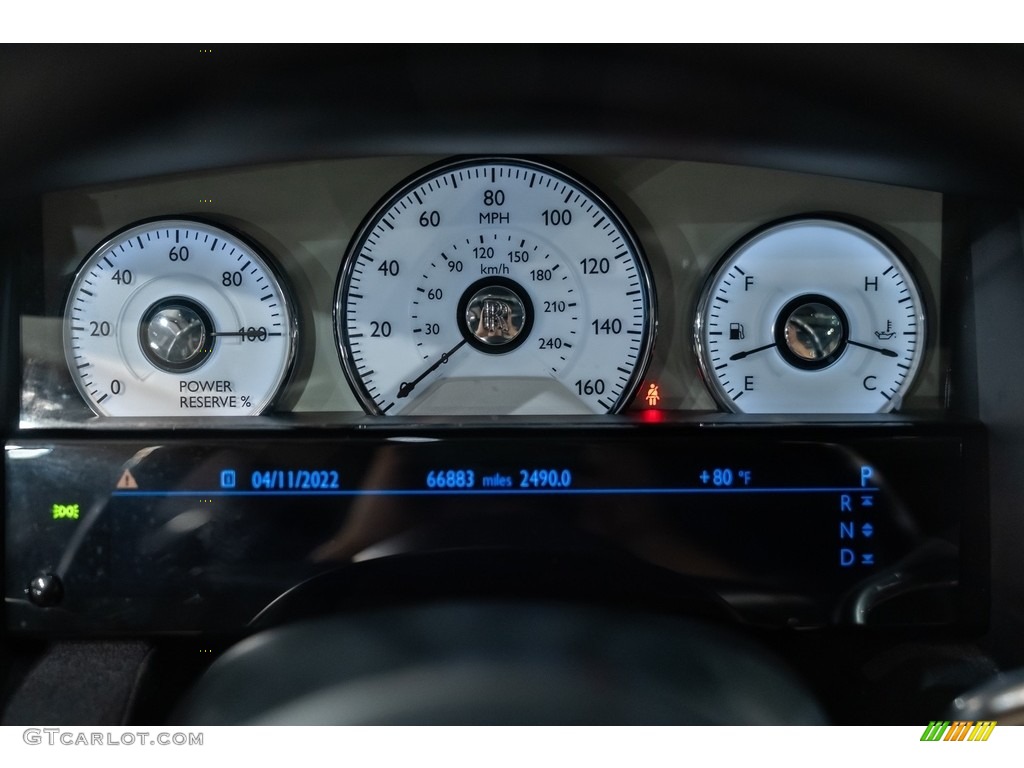 2013 Rolls-Royce Ghost Standard Ghost Model Gauges Photo #144081233