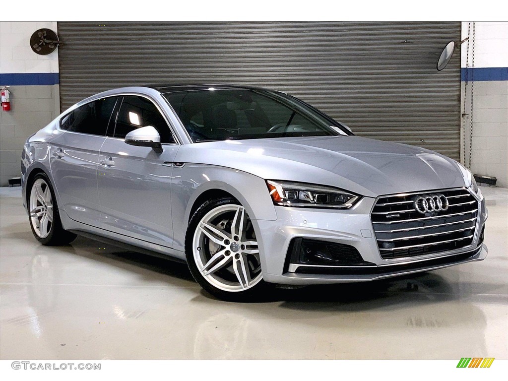 Florett Silver Metallic 2018 Audi A5 Sportback Prestige quattro Exterior Photo #144081293