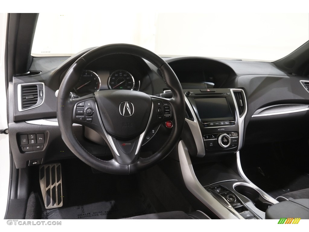 2020 Acura TLX V6 A-Spec Sedan Ebony Dashboard Photo #144081599