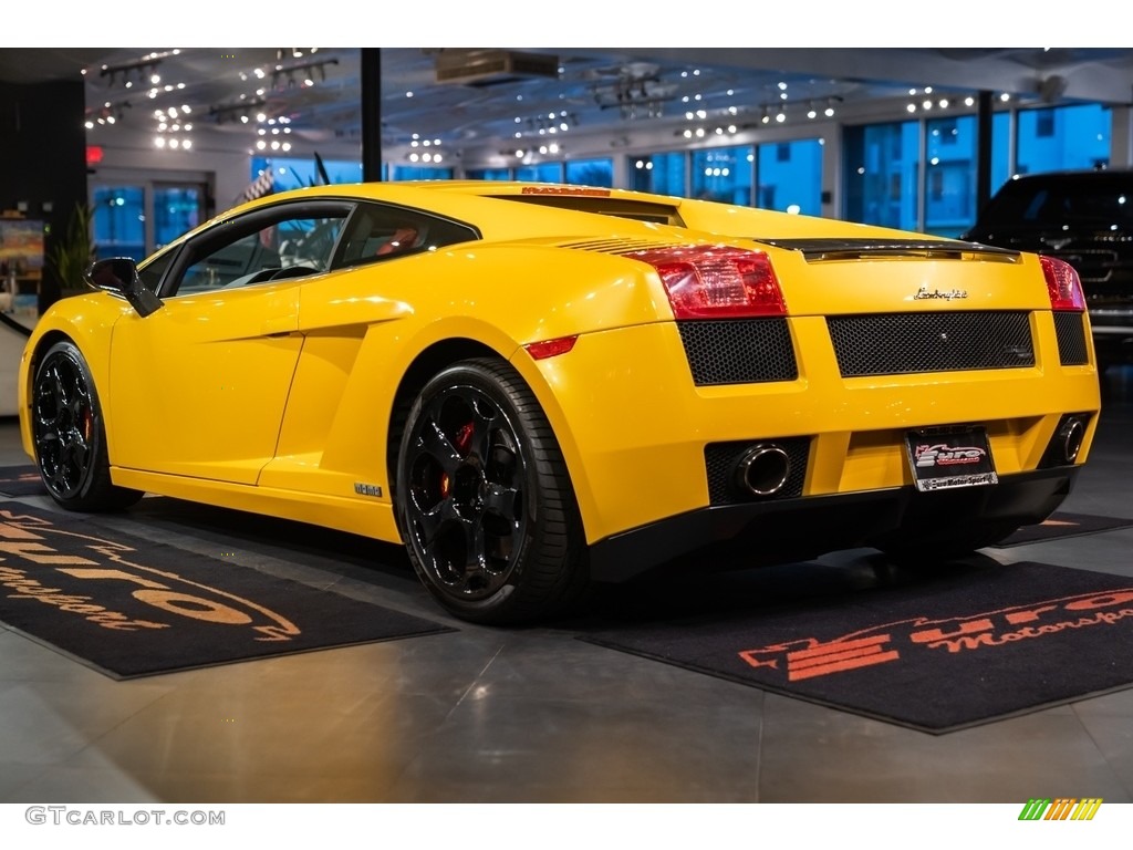 2005 Gallardo MOMO Edition Coupe - Giallo Halys (Yellow) / Giallo/Rosso photo #32