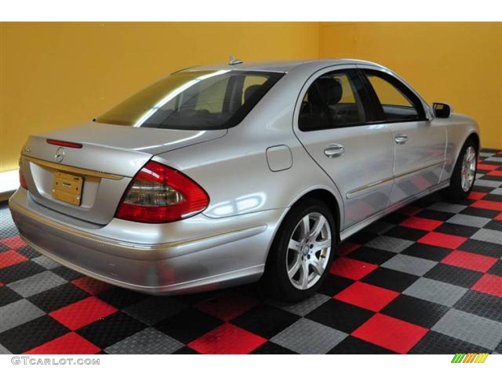 2008 E 350 Sedan - Iridium Silver Metallic / Black photo #6