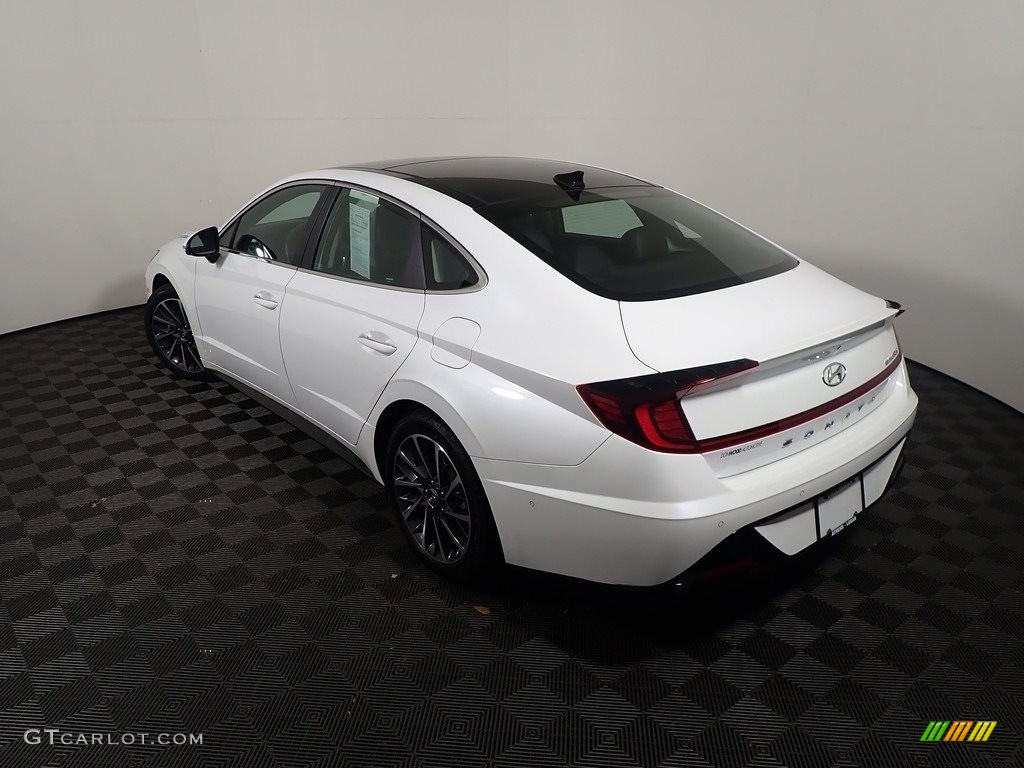 2020 Sonata Limited - Quartz White / Black photo #15