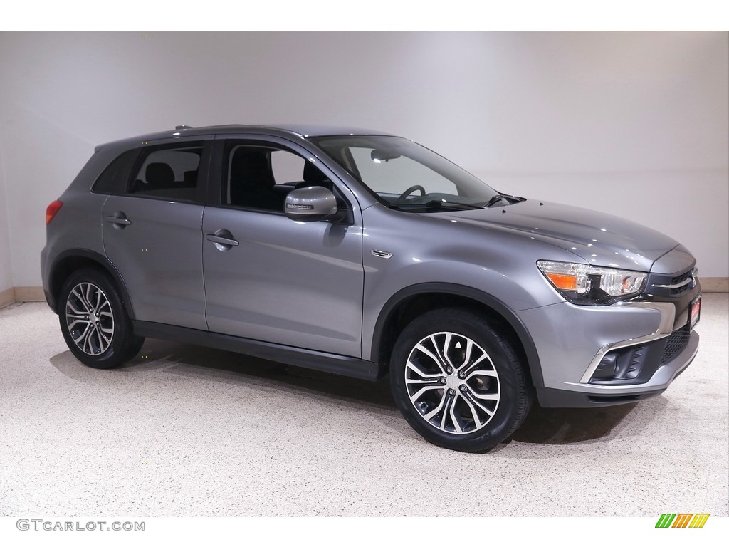 Mercury Gray Metallic 2019 Mitsubishi Outlander Sport ES Exterior Photo #144082583