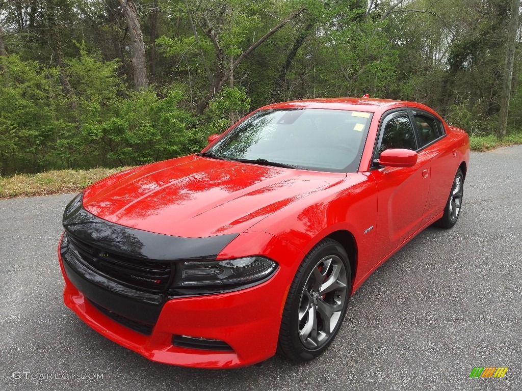 2017 Charger R/T - TorRed / Black/Ruby Red photo #2