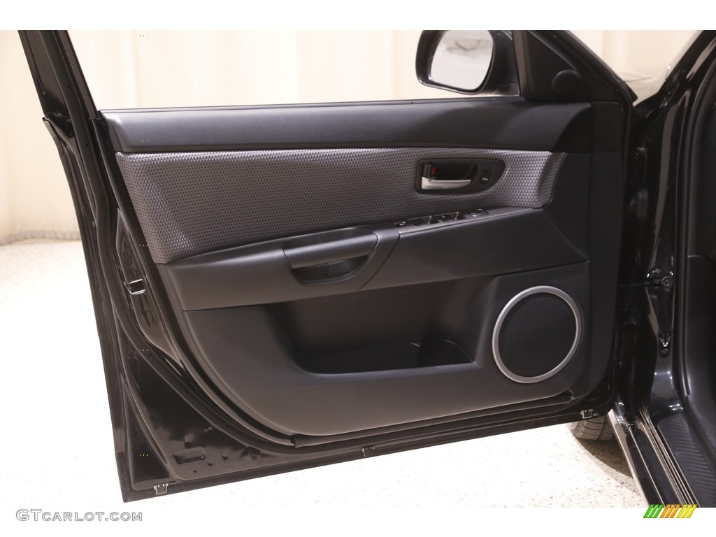 2008 MAZDA3 s Sport Sedan - Black Mica / Gray photo #4