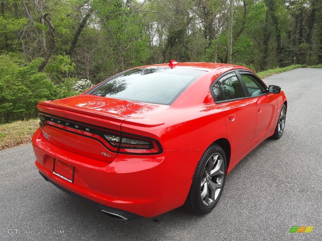 2017 Charger R/T - TorRed / Black/Ruby Red photo #8