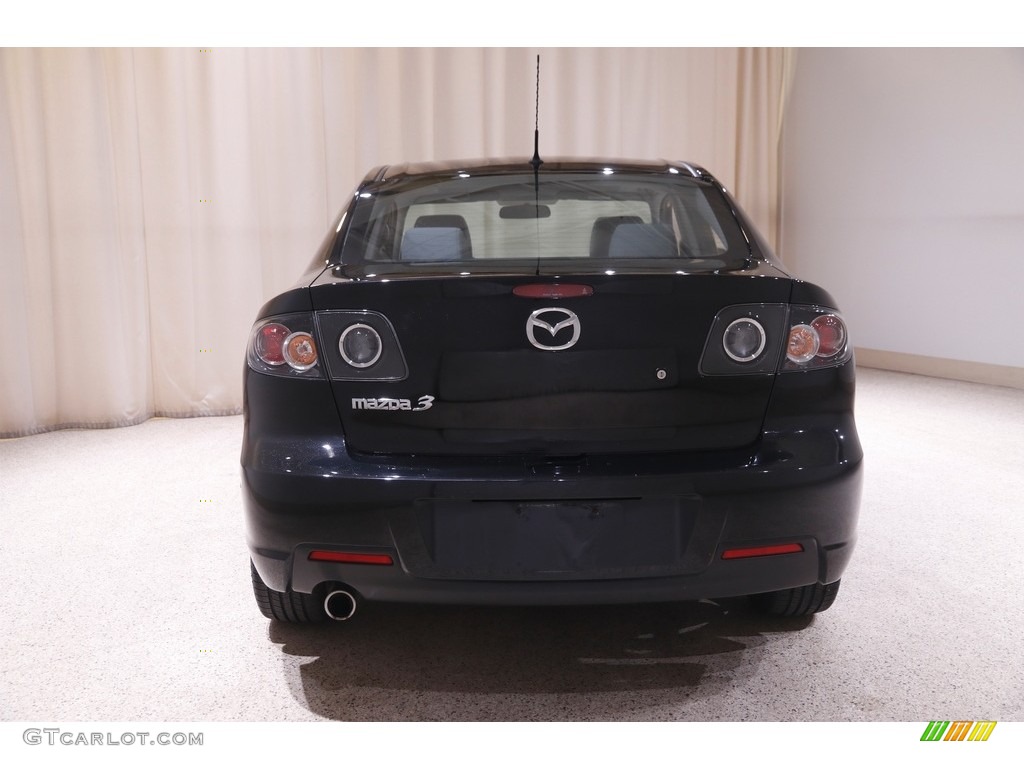 2008 MAZDA3 s Sport Sedan - Black Mica / Gray photo #16