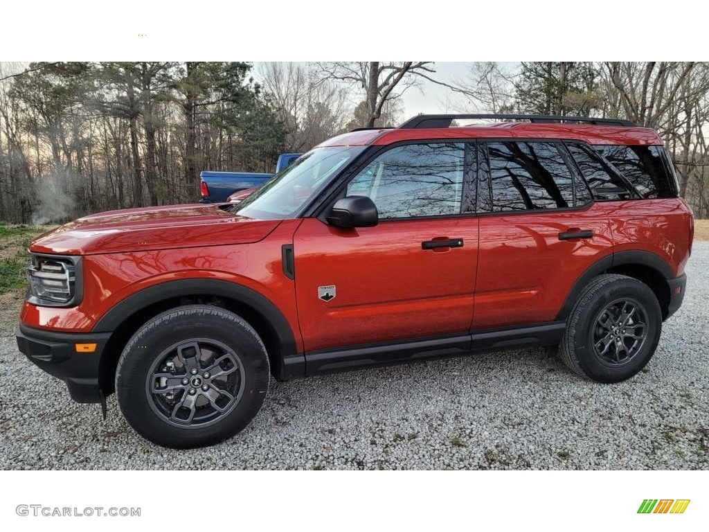 Hot Pepper Red 2022 Ford Bronco Sport Big Bend 4x4 Exterior Photo #144083732
