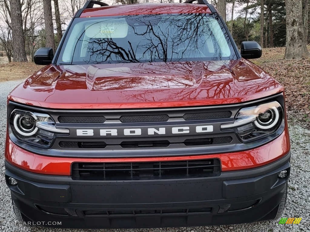 2022 Bronco Sport Big Bend 4x4 - Hot Pepper Red / Medium Dark Slate photo #11