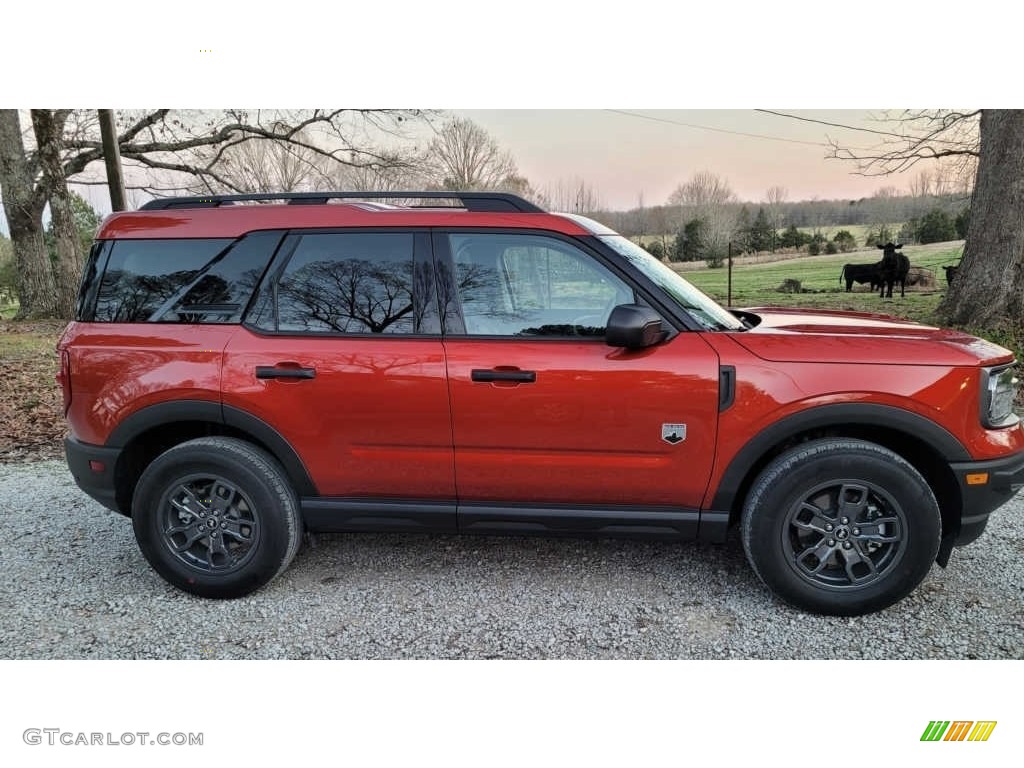 Hot Pepper Red 2022 Ford Bronco Sport Big Bend 4x4 Exterior Photo #144083835