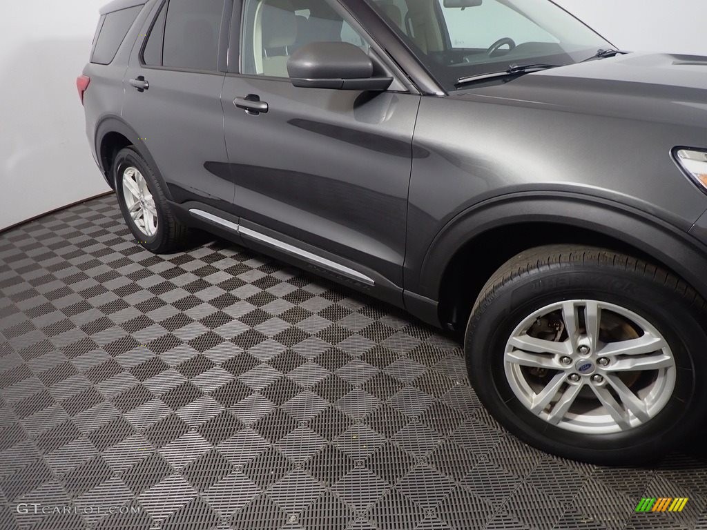 2020 Explorer XLT 4WD - Silver Spruce Metallic / Sandstone photo #4