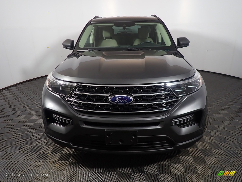 2020 Explorer XLT 4WD - Silver Spruce Metallic / Sandstone photo #5