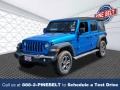 2022 Hydro Blue Pearl Jeep Wrangler Unlimited Sport 4x4  photo #1