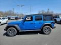 Hydro Blue Pearl 2022 Jeep Wrangler Unlimited Sport 4x4 Exterior