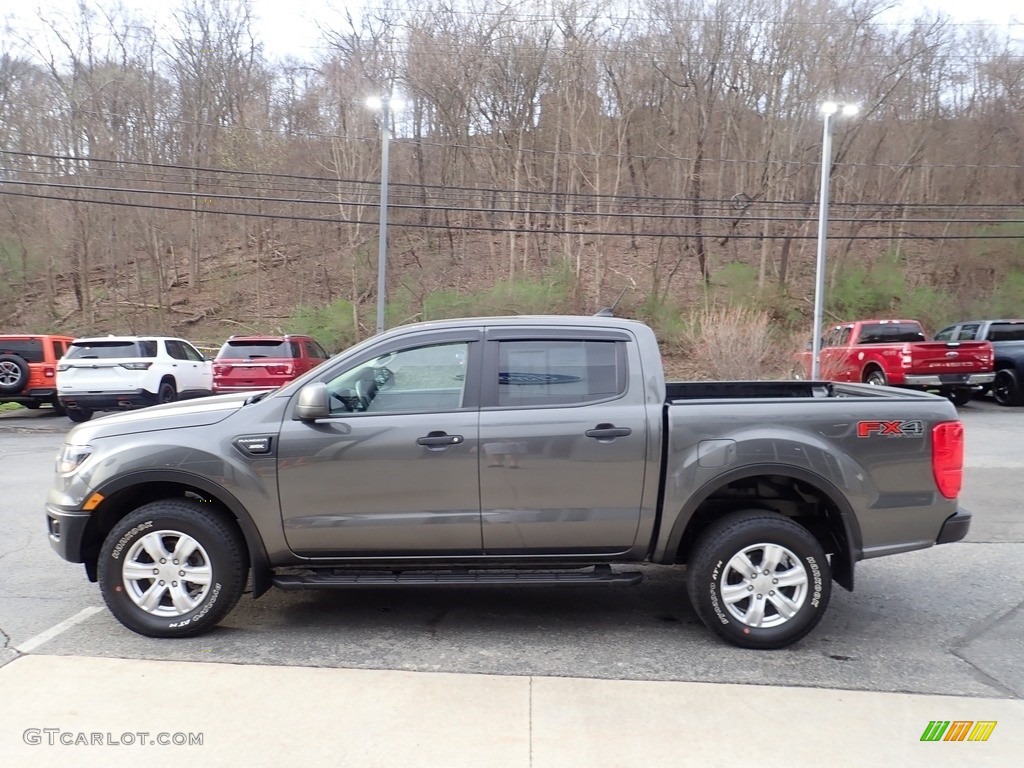 2019 Ranger XL SuperCrew 4x4 - Magnetic Metallic / Ebony photo #5