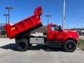 Race Red - F750 Super Duty XL Regular Cab Dump Truck Photo No. 2