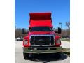 Race Red - F750 Super Duty XL Regular Cab Dump Truck Photo No. 4
