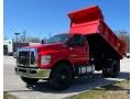 Race Red - F750 Super Duty XL Regular Cab Dump Truck Photo No. 5