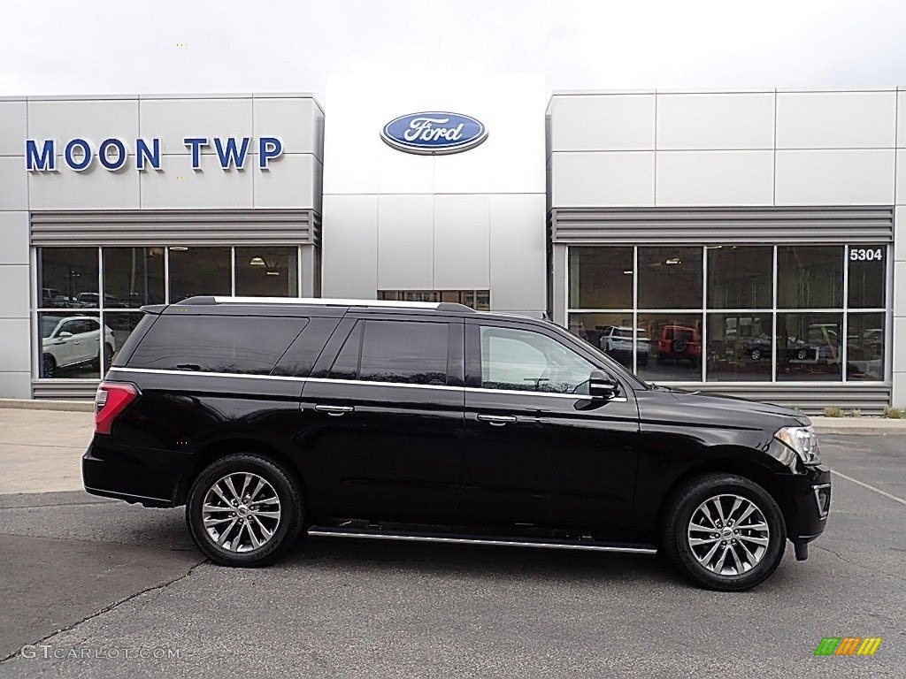 2018 Expedition Limited Max 4x4 - Shadow Black / Ebony photo #1