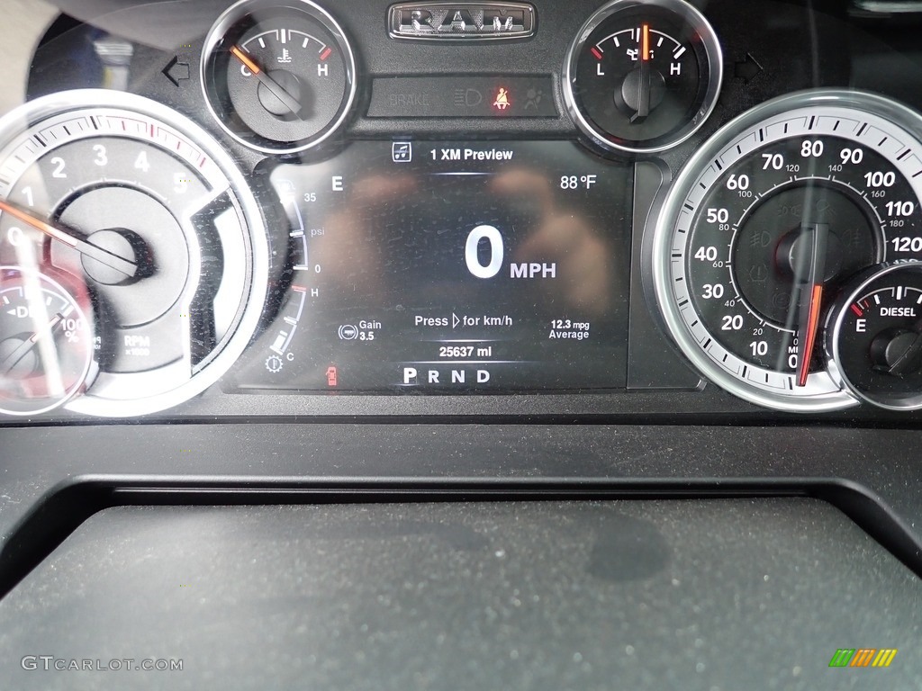2016 Ram 2500 Laramie Crew Cab 4x4 Gauges Photos