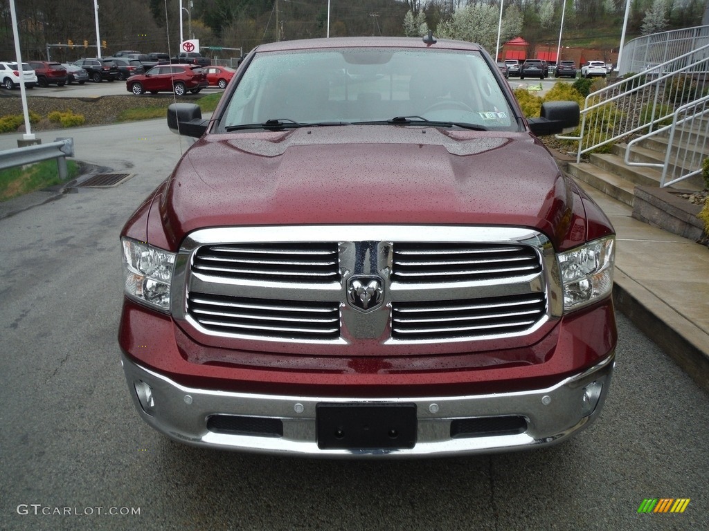 2018 1500 Big Horn Crew Cab 4x4 - Delmonico Red Pearl / Black/Diesel Gray photo #15