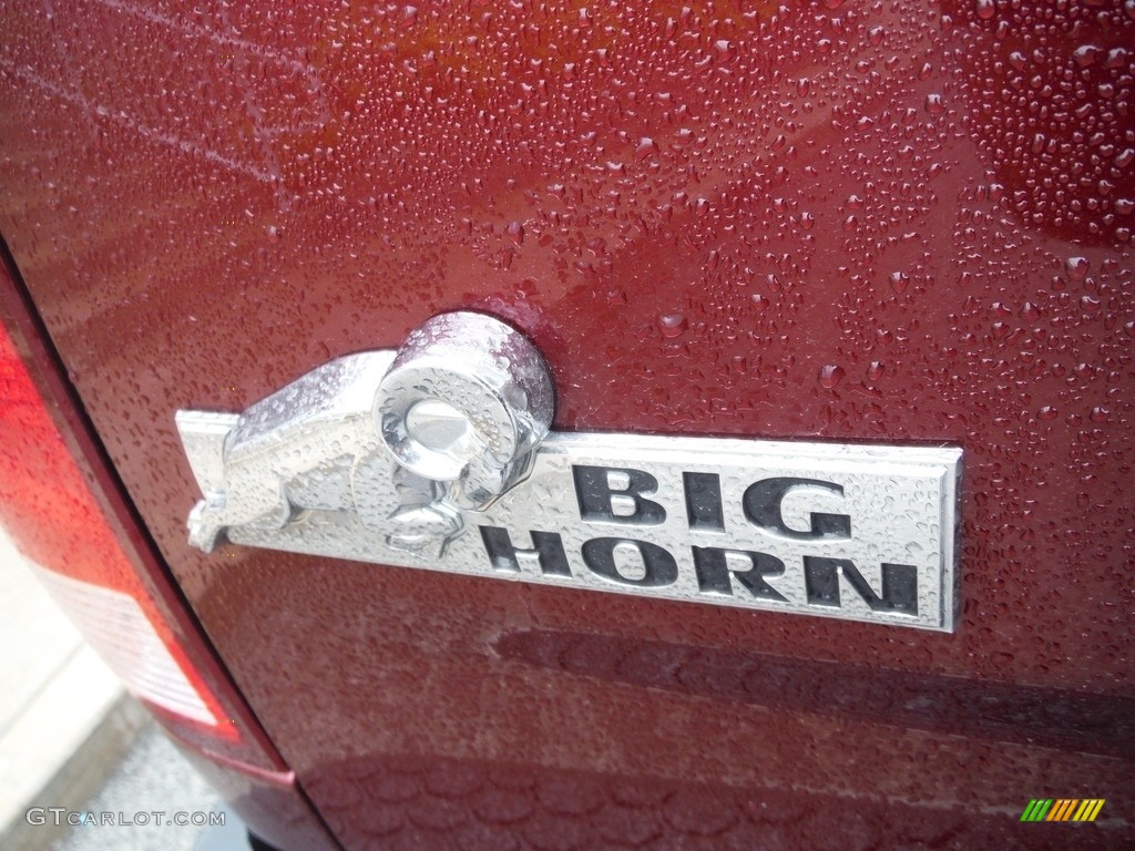 2018 1500 Big Horn Crew Cab 4x4 - Delmonico Red Pearl / Black/Diesel Gray photo #20