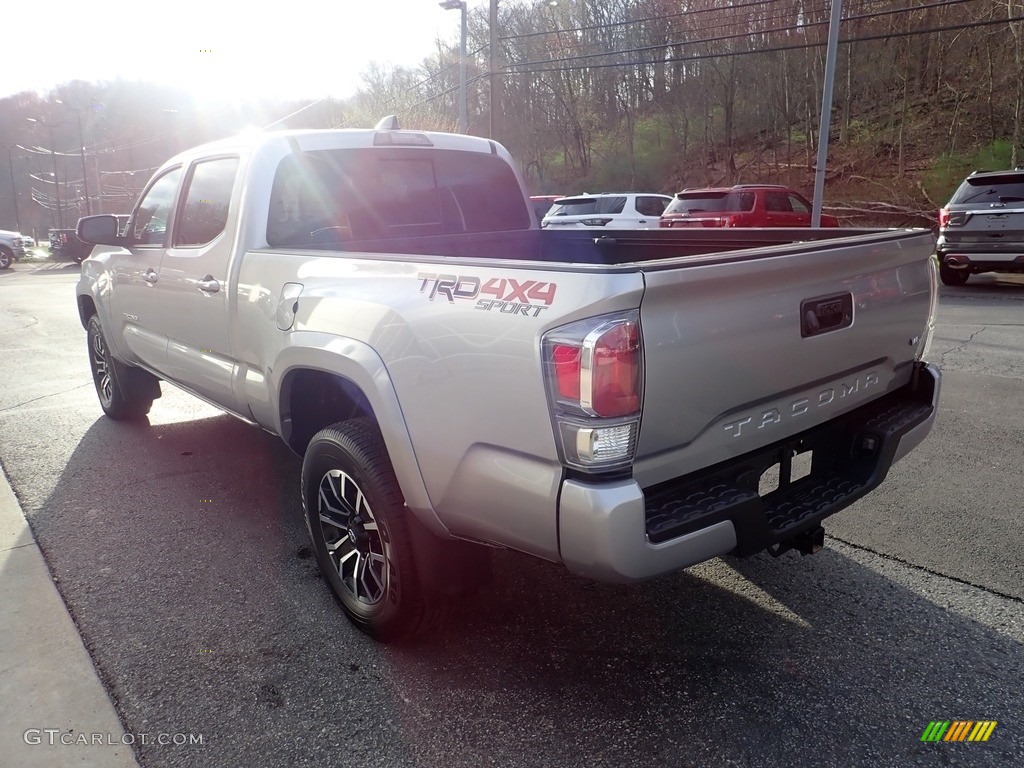 2021 Tacoma TRD Sport Double Cab 4x4 - Silver Sky Metallic / Black photo #4