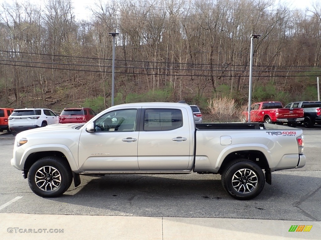 2021 Tacoma TRD Sport Double Cab 4x4 - Silver Sky Metallic / Black photo #5