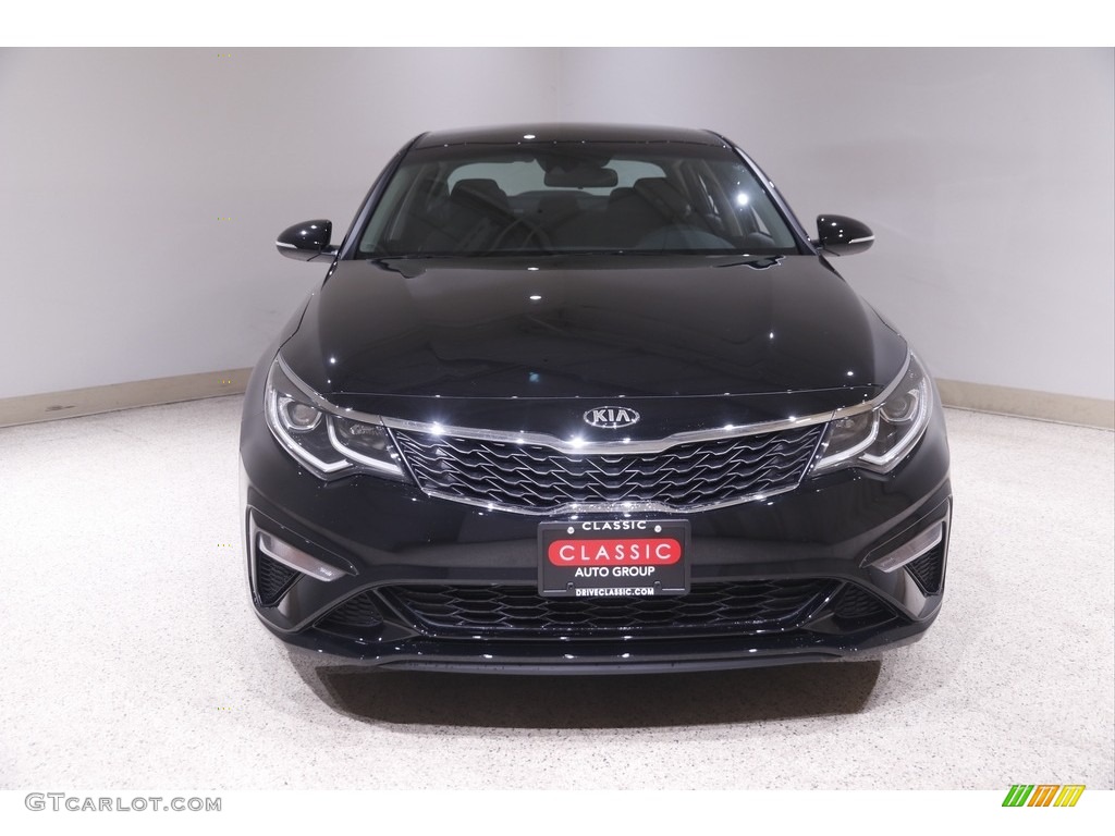 2019 Optima LX - Ebony Black / Black photo #2