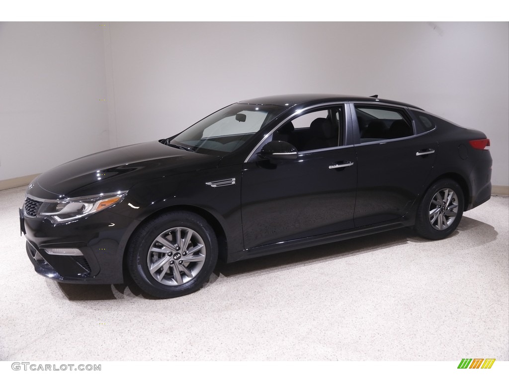 2019 Optima LX - Ebony Black / Black photo #3
