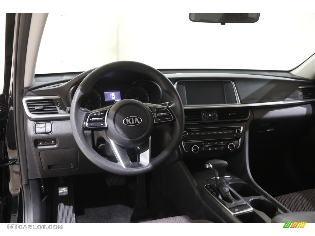 2019 Optima LX - Ebony Black / Black photo #6