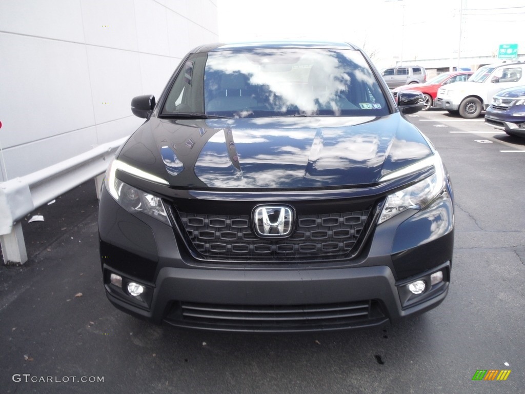 2020 Passport EX-L AWD - Black Forest Pearl / Gray photo #5