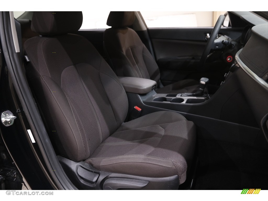 2019 Optima LX - Ebony Black / Black photo #14