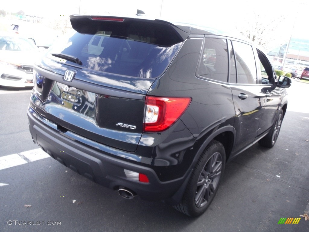 2020 Passport EX-L AWD - Black Forest Pearl / Gray photo #7