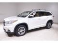 Blizzard Pearl White - Highlander XLE AWD Photo No. 3