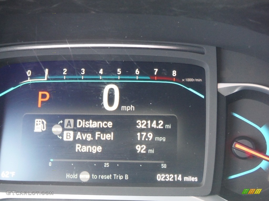 2020 Passport EX-L AWD - Black Forest Pearl / Gray photo #34