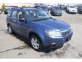 2010 Newport Blue Pearl Subaru Forester 2.5 X Premium  photo #3