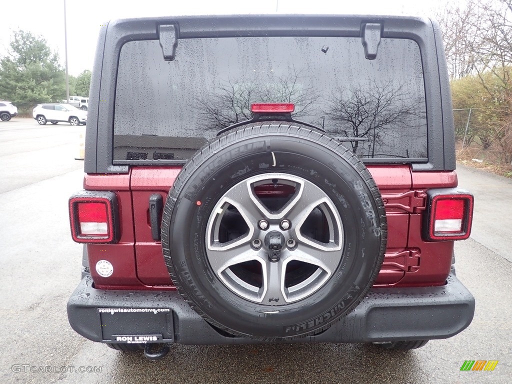 2022 Wrangler Sport 4x4 - Snazzberry Pearl / Black photo #4