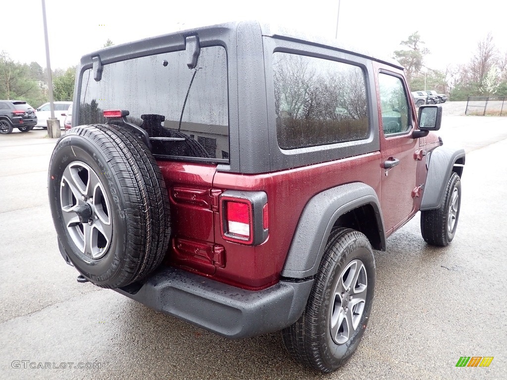 2022 Wrangler Sport 4x4 - Snazzberry Pearl / Black photo #5