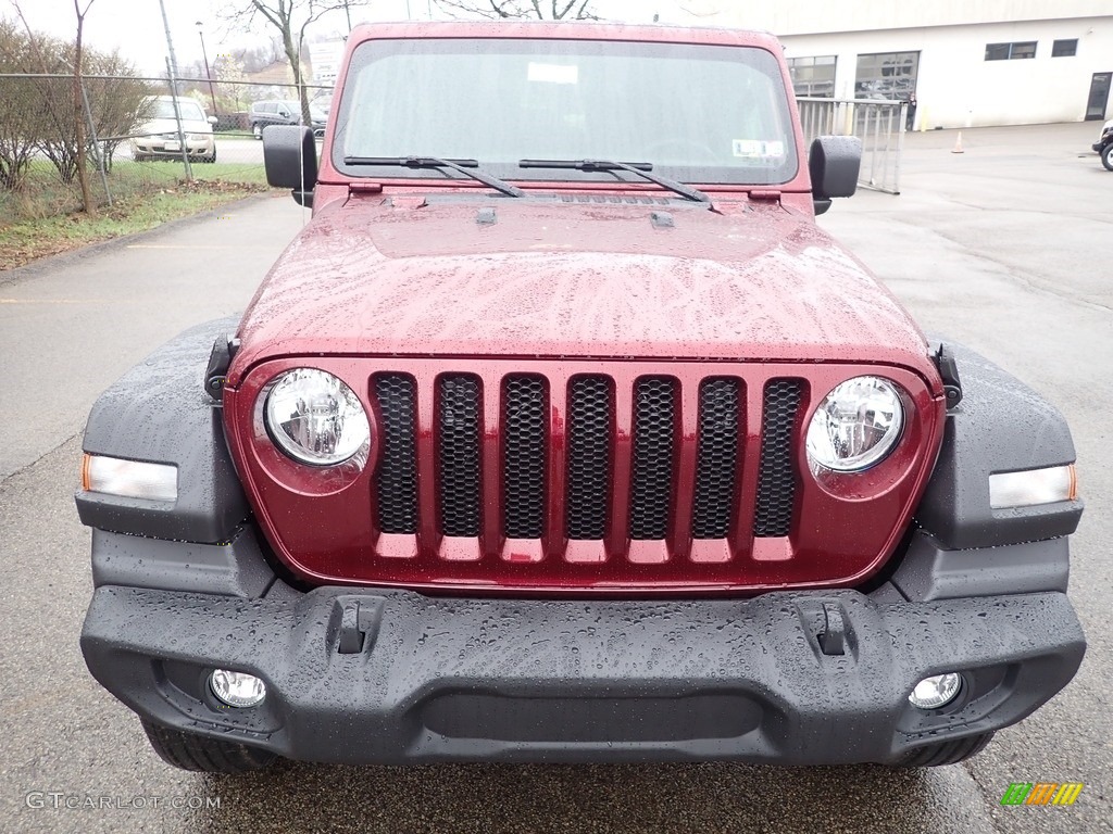 2022 Wrangler Sport 4x4 - Snazzberry Pearl / Black photo #8