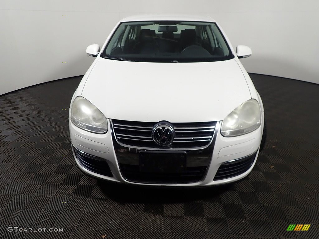 2009 Jetta S Sedan - Candy White / Art Grey photo #4