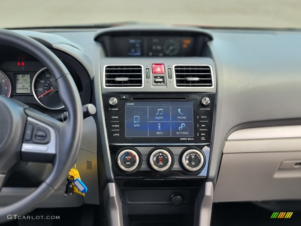 2018 Forester 2.5i Premium - Venetian Red Pearl / Platinum photo #4