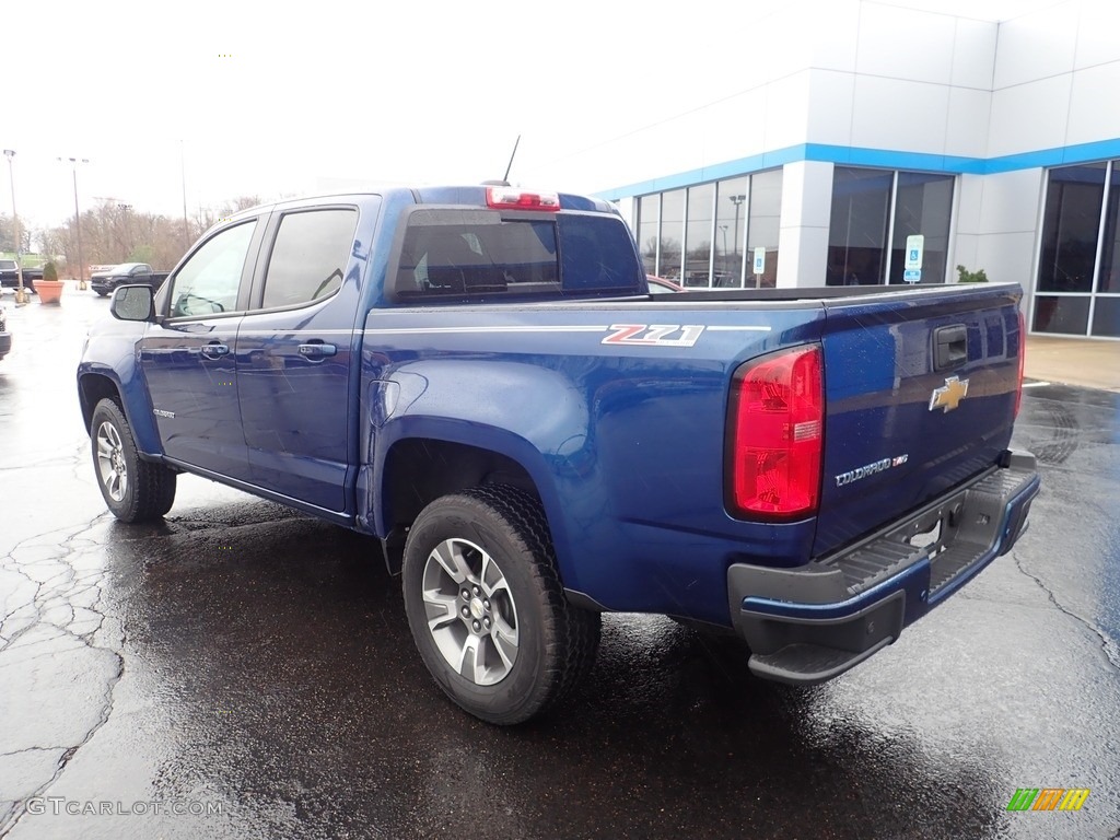 2019 Colorado Z71 Crew Cab 4x4 - Pacific Blue Metallic / Jet Black/Dark Ash photo #4