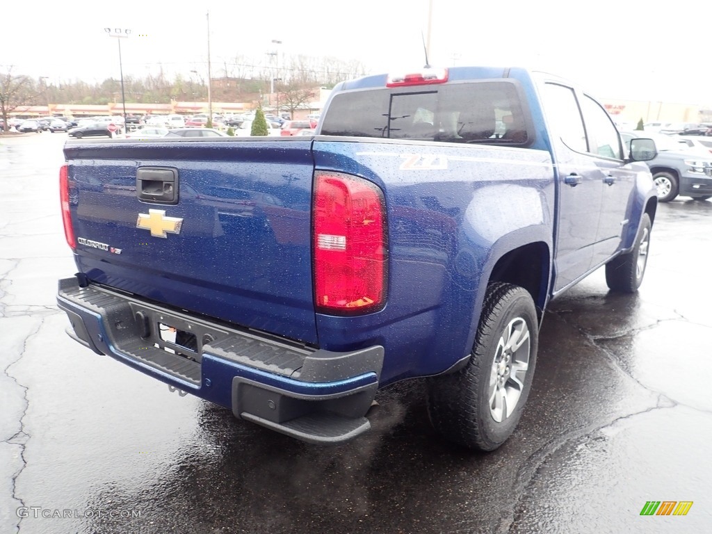 2019 Colorado Z71 Crew Cab 4x4 - Pacific Blue Metallic / Jet Black/Dark Ash photo #7