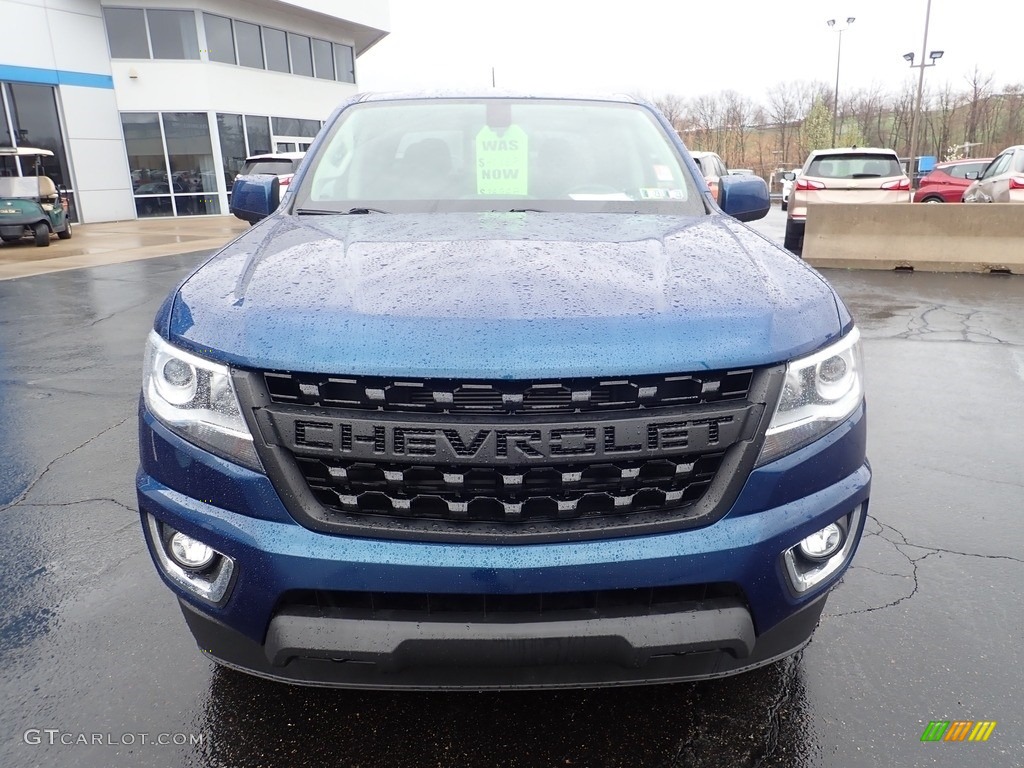 2019 Colorado Z71 Crew Cab 4x4 - Pacific Blue Metallic / Jet Black/Dark Ash photo #12