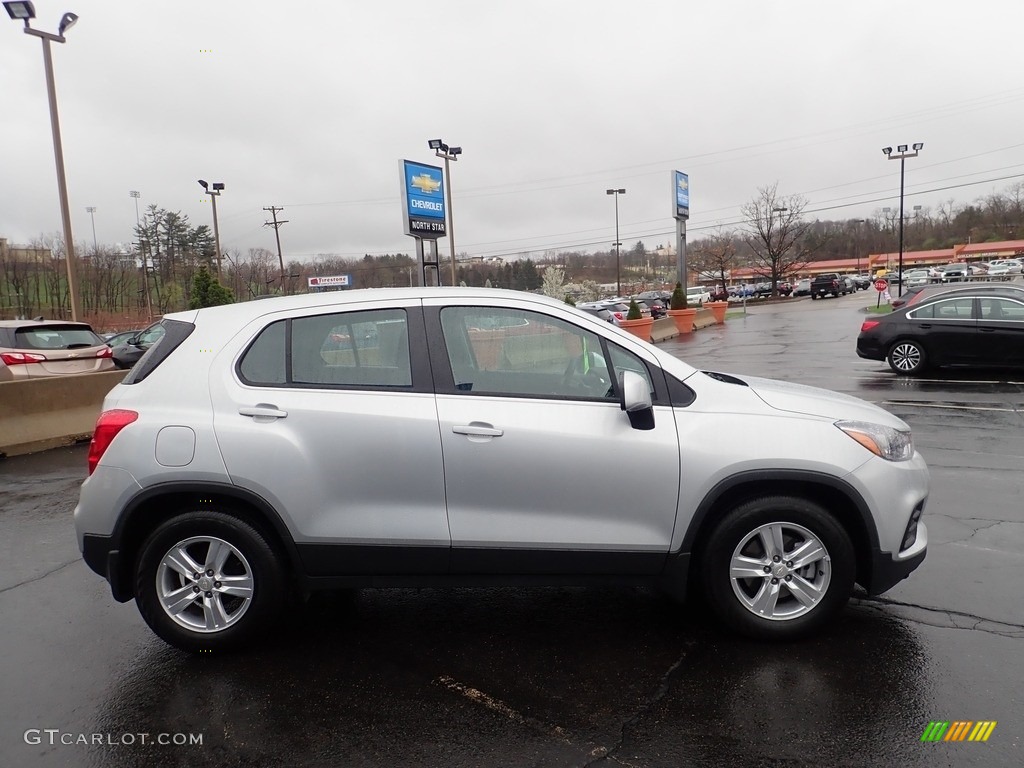 Silver Ice Metallic 2019 Chevrolet Trax LS Exterior Photo #144092531